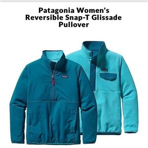 PATAGONIA REVERSIBLE SNAP-T GLISSADE PULLOVER